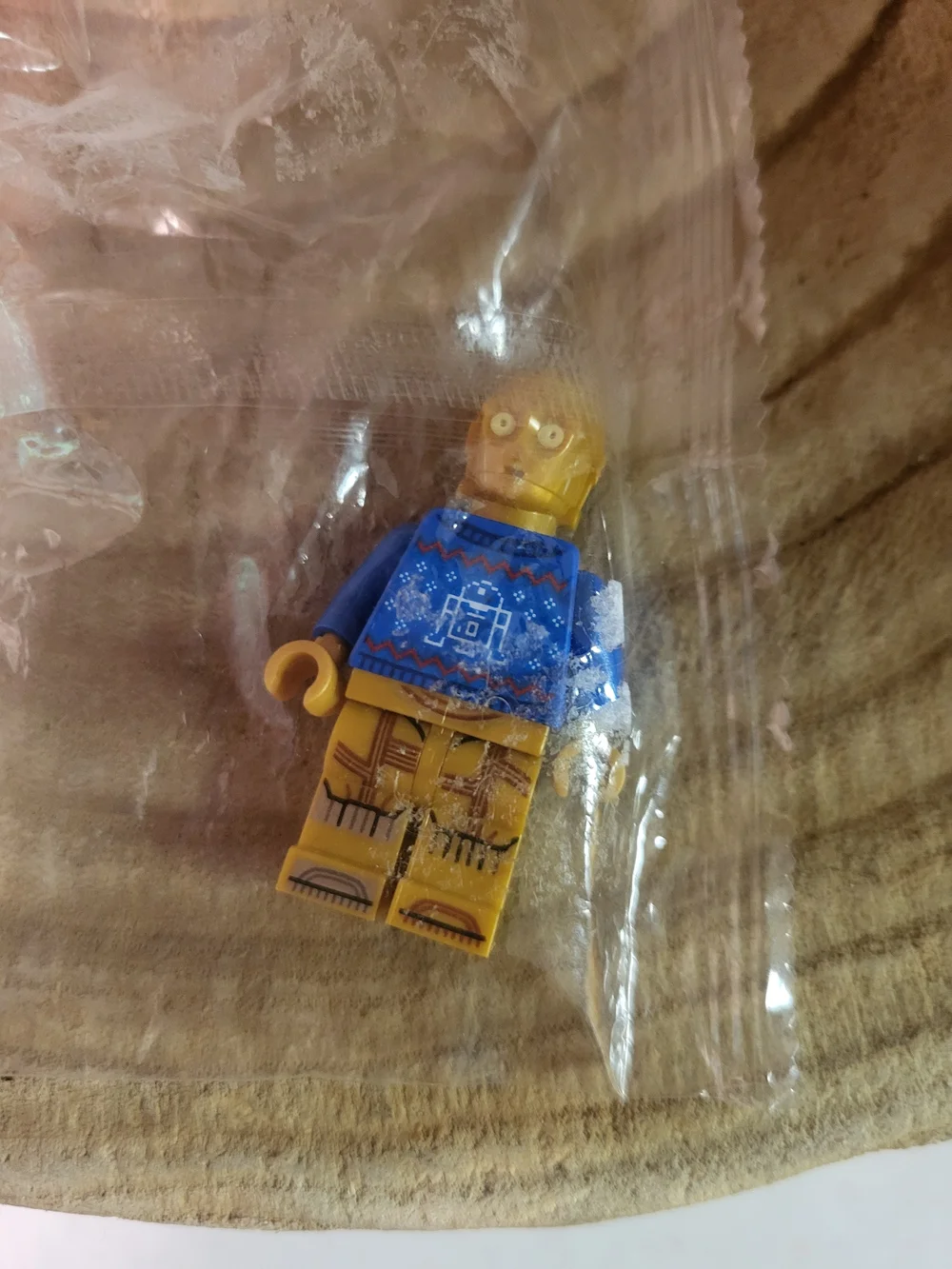 LEGO Star Wars Christmas Sweater C-3PO Protocol Droid Minifigure 75340 Christmas